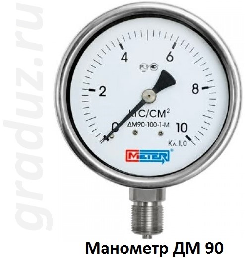 Манометр ДМ 90-100-1-M
