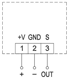 Схема подключения сенсоров SGAMET